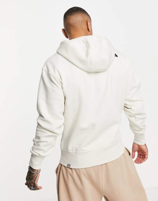 North face cream hoodie sale