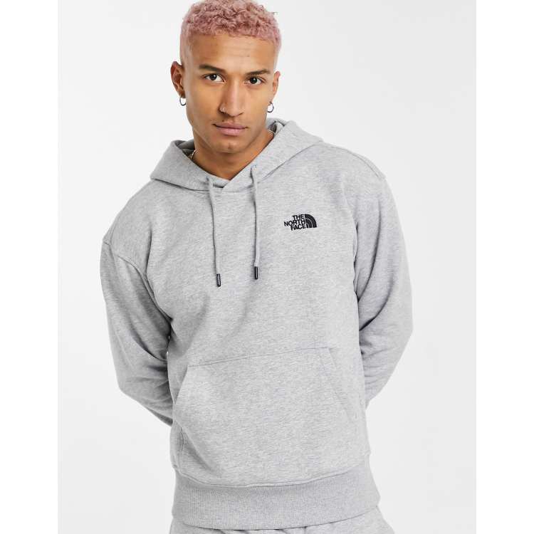 North face gray hoodie best sale