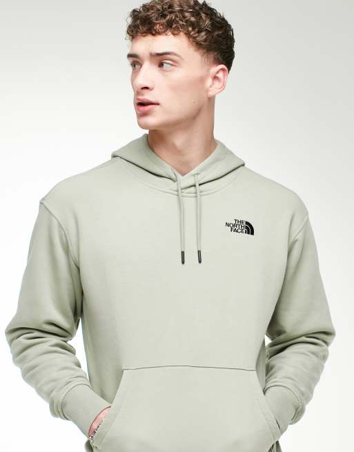 North face green clearance pullover