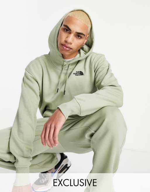 The north face clearance green hoodie