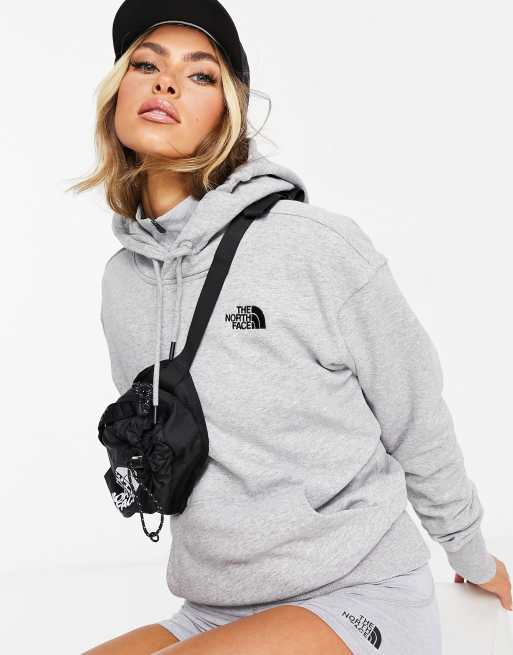 The North Face Essential hoodie in grey | ASOS