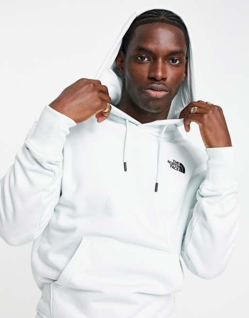 The North Face Essential hoodie in ice blue Exclusive at ASOS