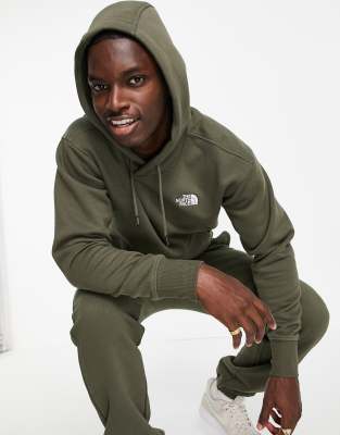 khaki north face hoodie