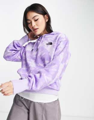 Buy The North Face Essential hoodie in lilac tie dye Exclusive at  ASOS-Grey- find codes and free shipping