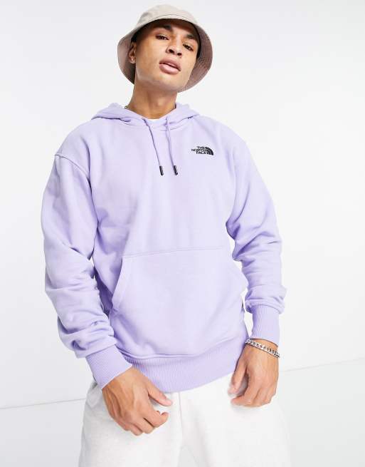 Lavender north 2025 face hoodie