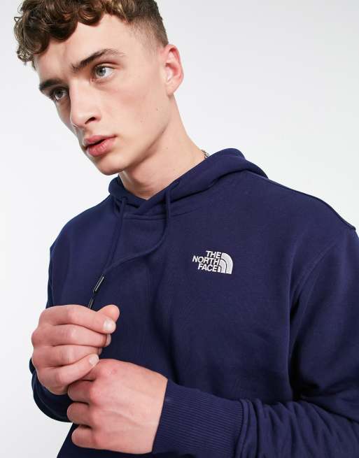 Navy north face deals hoodie