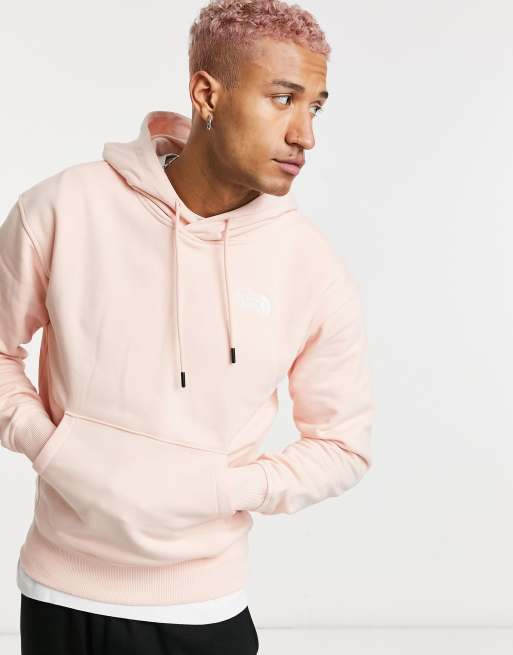 Asos mens pink outlet hoodie