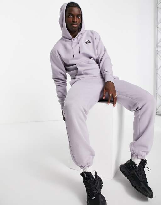 The North Face Essential hoodie in washed gray Exclusive at ASOS