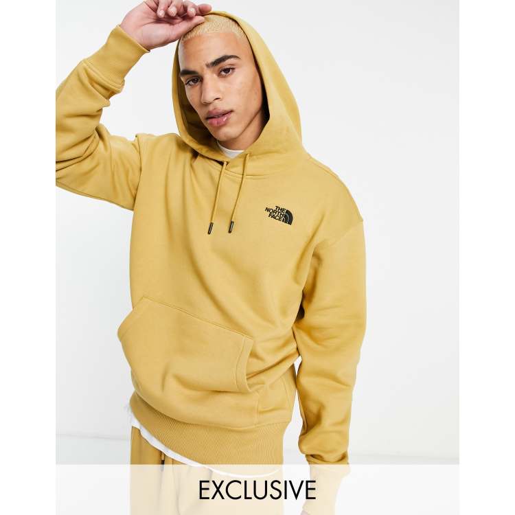 North face hotsell mustard hoodie