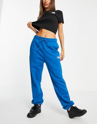 north face joggers blue