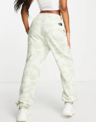 tie dye green joggers