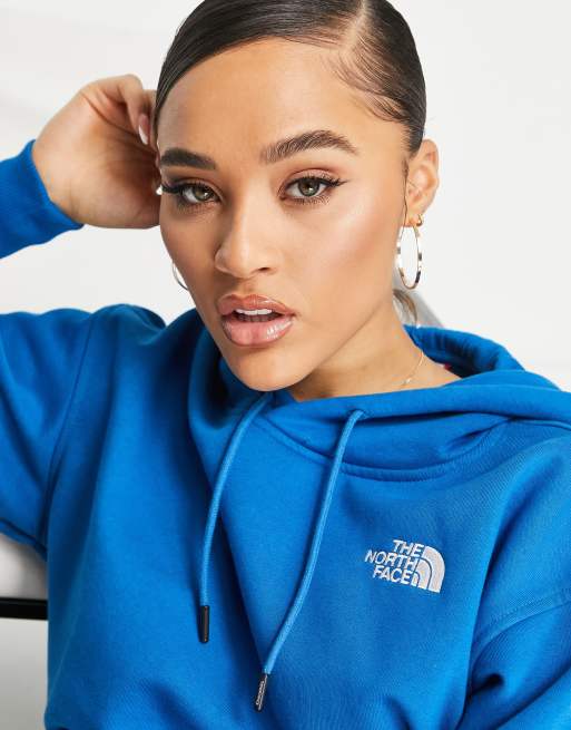 The North Face – Essential – Kapuzenpullover in Blau, exklusiv bei ASOS, 3 von 4