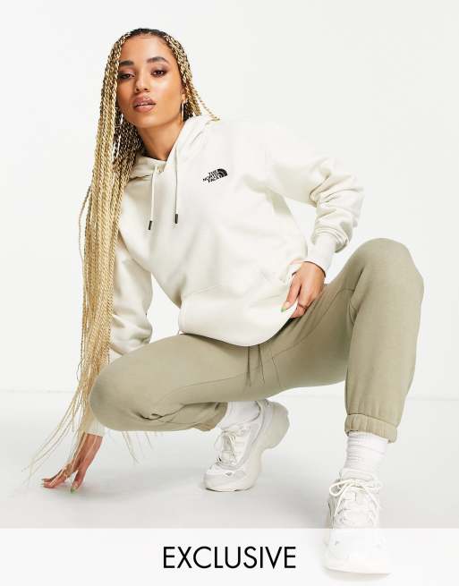 The North Face – Essential – Kapuzenpullover in gebrochenem Weiß, exklusiv bei ASOS