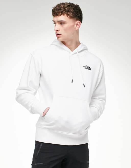 The North Face – Essential – Kapuzenpullover in Weiß, exklusiv bei ASOS