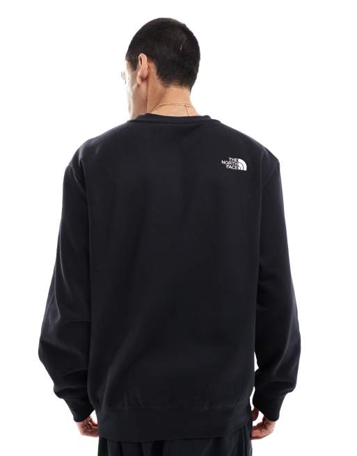 The North Face – Essential – Oversize-Sweatshirt mit Logo in Schwarz, 3 von 4