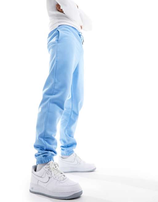 Oversized discount blue joggers