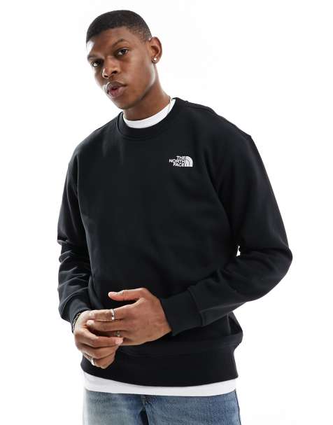 The North Face Polartec 1/4 zip fleece in black