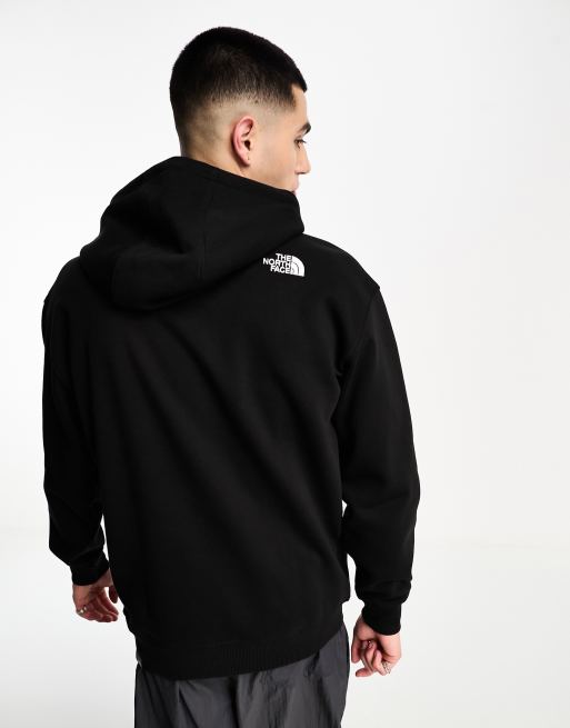 North face hot sale big hoodie