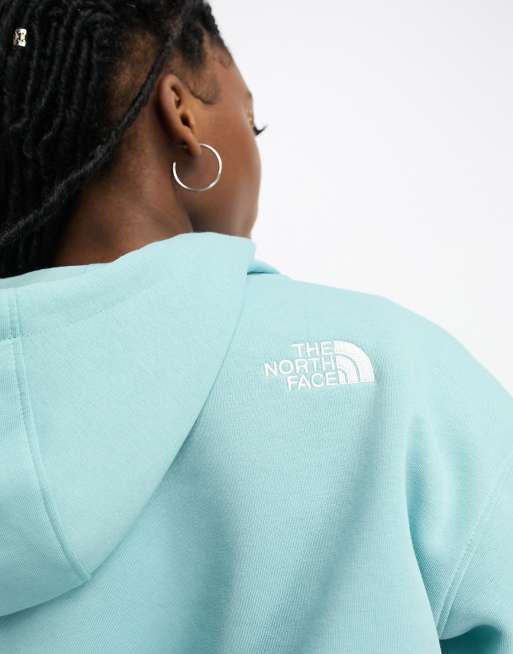 The North Face - Essential - Oversized hoodie in blauw, exclusief bij ASOS, 3 van 4