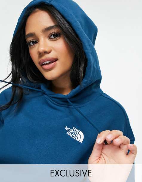 The North Face - Essential - Oversized hættetrøje i marineblå - Kun hos ASOS - view 1