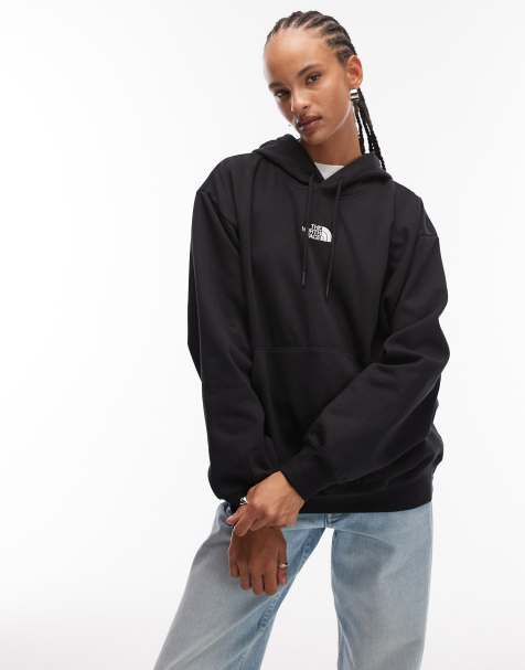 The North Face - Essential - Oversized hættetrøje med logo i sort - view 1