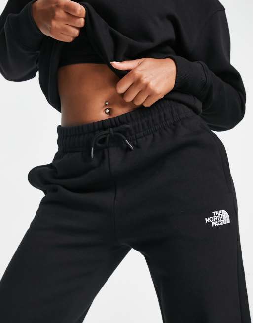 The North Face Essential oversized joggers in black Exclusive at