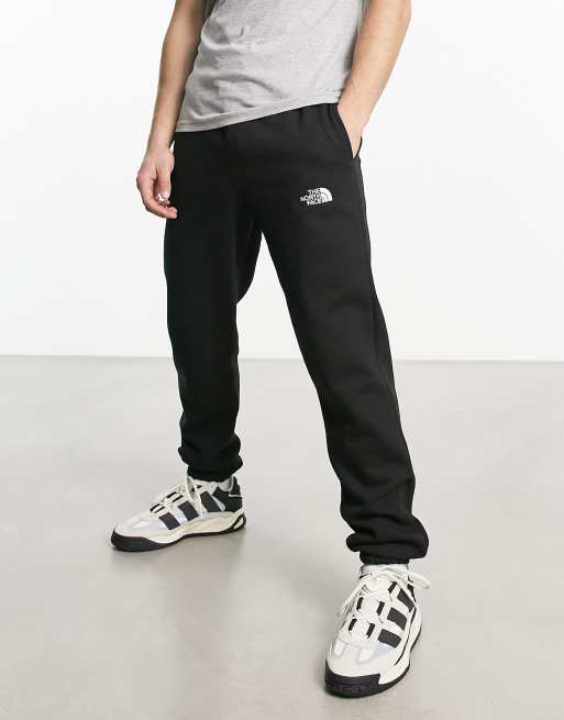 The North Face Essential oversized joggers in black Exclusive at