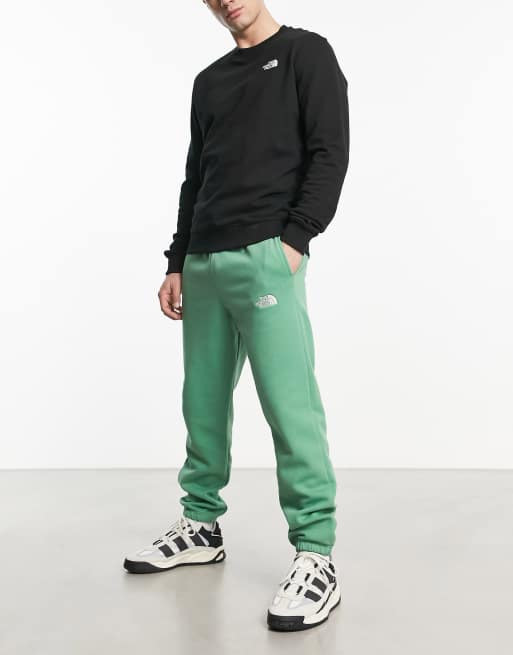 The North Face Essential oversized joggers in green Exclusive at