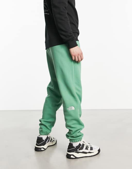 North face joggers store green