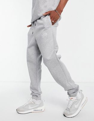 The North Face Essential oversized joggers in grey Exclusive at ASOS