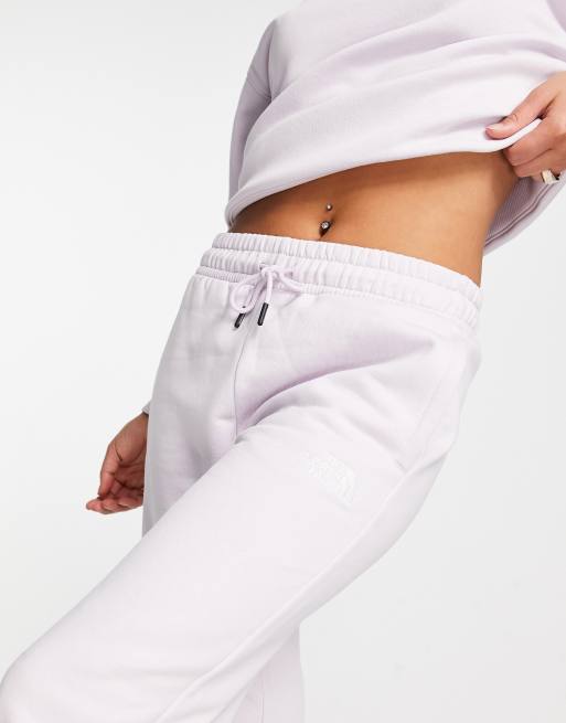 The North Face Essential oversized joggers in lilac Exclusive at