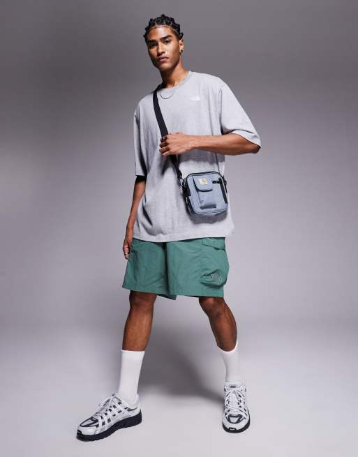 The North Face Essential Oversized Short Sleeve T-shirt in gray, 2 of 4
