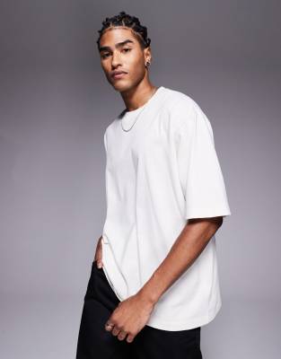 The North Face Essential Oversized Short Sleeve T-shirt In White