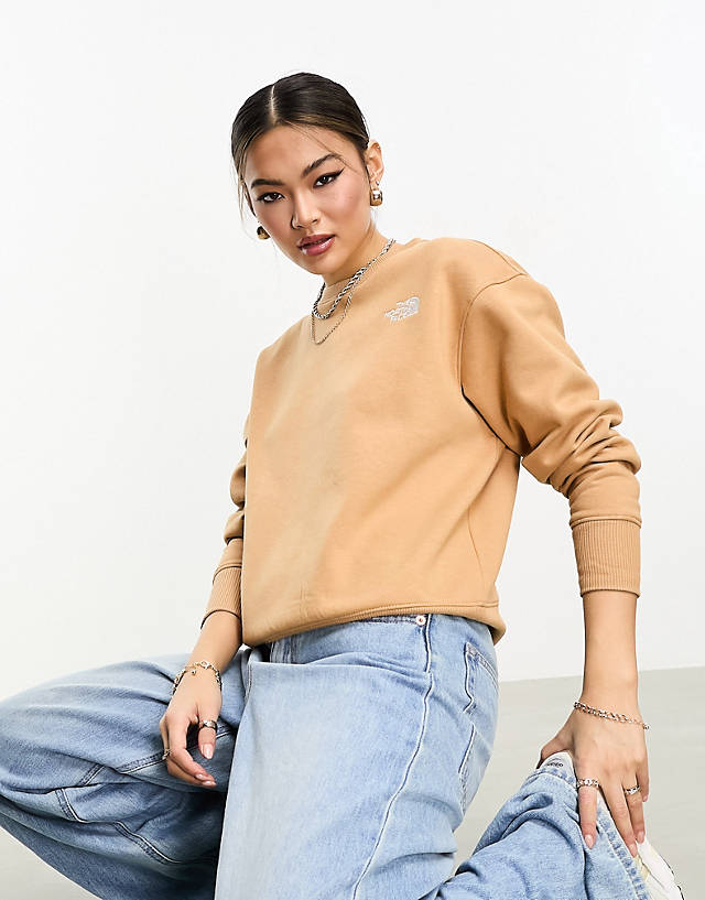 The North Face - essential oversized sweatshirt in beige