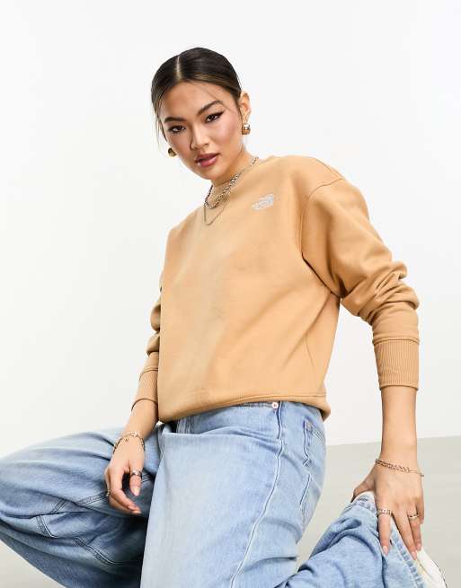 The North Face Essential oversized sweatshirt in beige