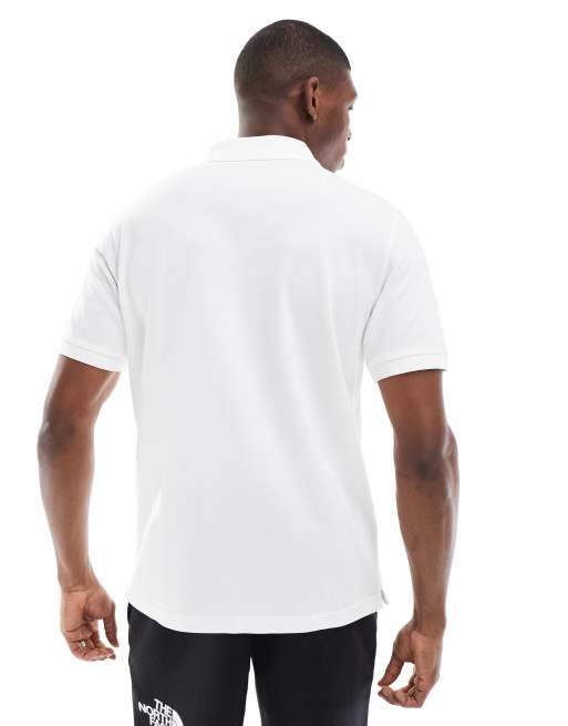 The North Face - Essential - Polo vestibilità classica bianco TNF, 3 di 4