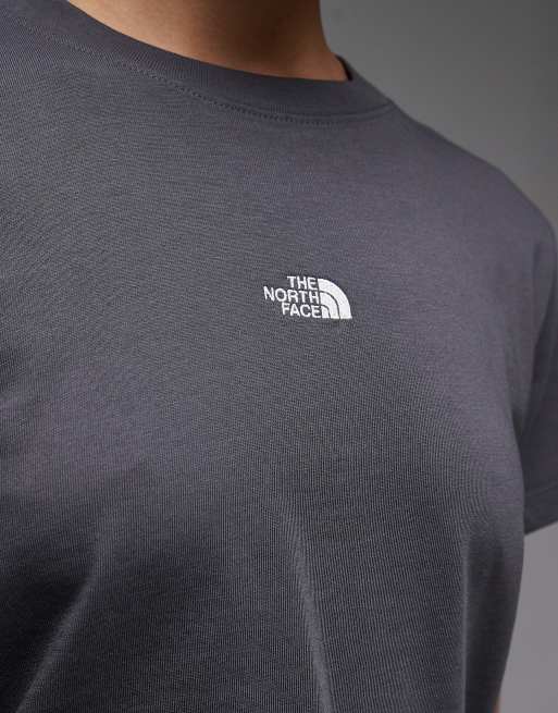 The North Face Essential Regular Cutie tee in grey, 3 of 4