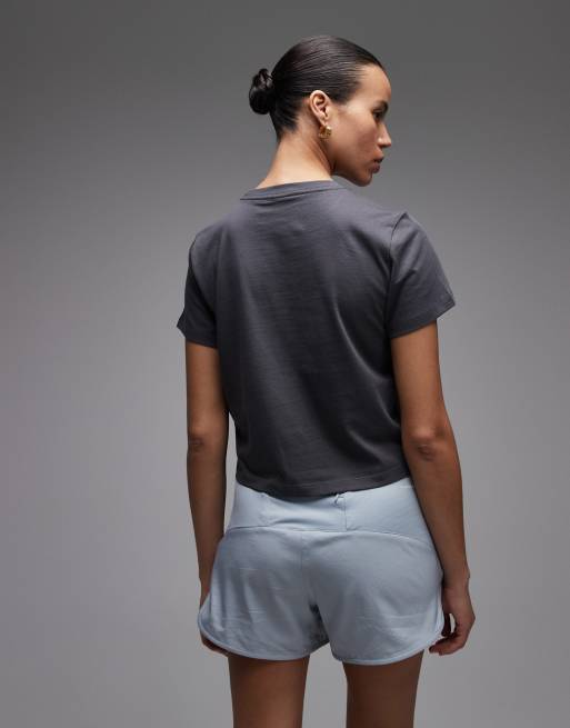 The North Face Essential Regular Cutie tee in grey, 4 of 4