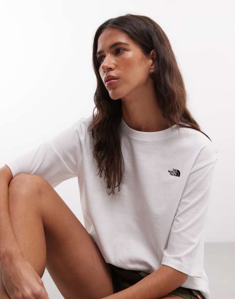 The North Face Essential Simple Dome boxy T-shirt w kolorze białym - view 1