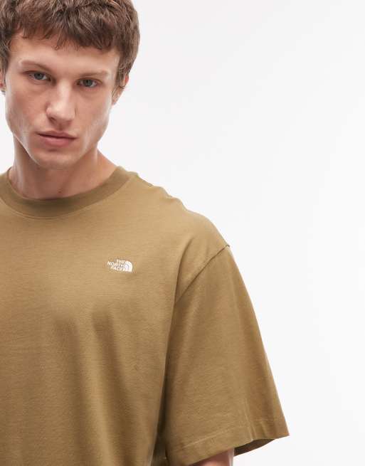 The North Face – Essential Simple Dome – Oversize-T-Shirt in Braun mit Logo, 5 von 5