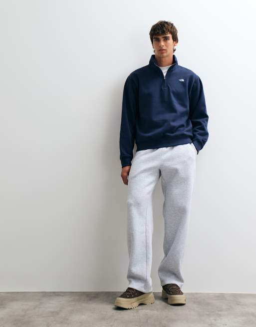 The North Face Essential simple dome relaxed 1/4-Zip-Sweatshirt in Summit Navy, 2 von 5