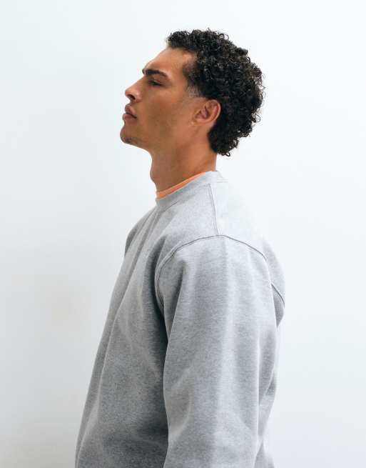 The North Face Essential Simple Dome relaxed sweatshirt in grijs, 4 van 5