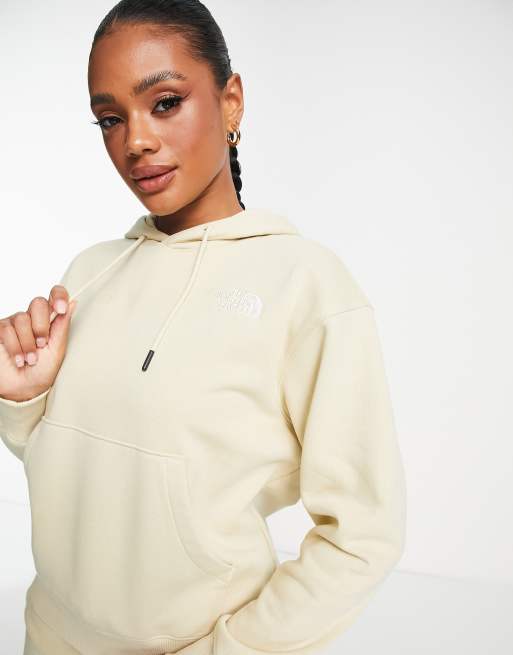 The North Face – Essential – Stenfärgad huvtröja i oversize, endast hos ASOS
