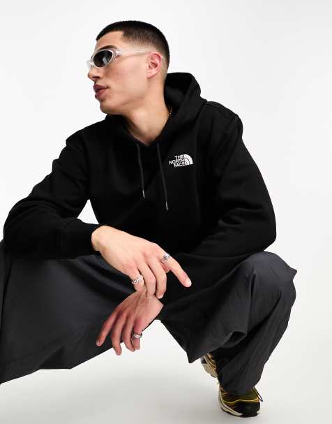 The North Face – Essential – Svart huvtröja i oversize, exklusivt hos ASOS - view 1