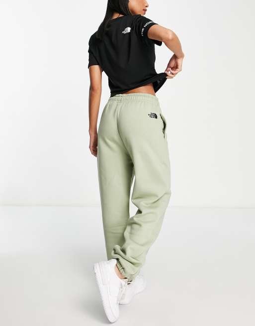 north face joggers green
