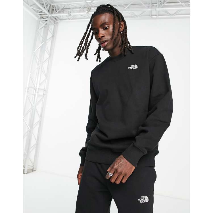 The North Face Essential sweatshirt in black Exclusive at ASOS