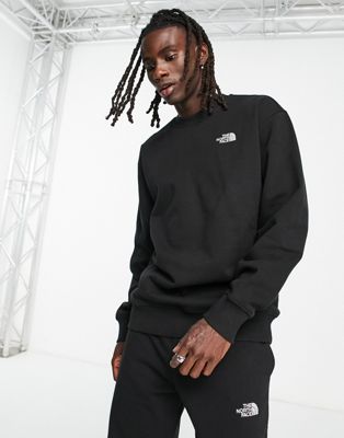 The North Face Essential sweatshirt in black Exclusive at ASOS