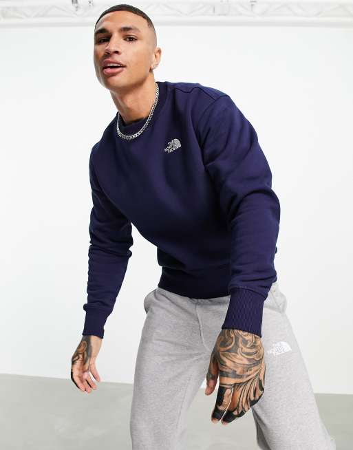 The North Face Essentials sweatshirt in tan - Exclusive to ASOS