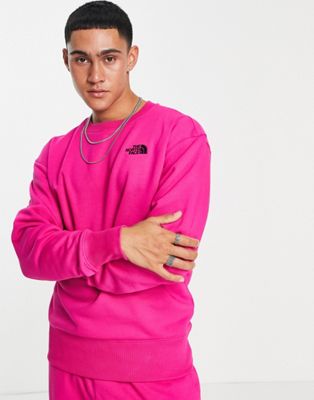 The North Face Essential sweatshirt in pink Exclusive at ASOS