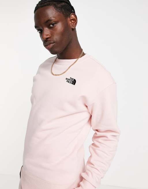 Sudadera north face online rosa